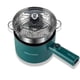 thumbnail image 1 of Olla eléctrica multifunción para ollas calientes, verde, 1,8 L, con vaporizador, 1 of 3