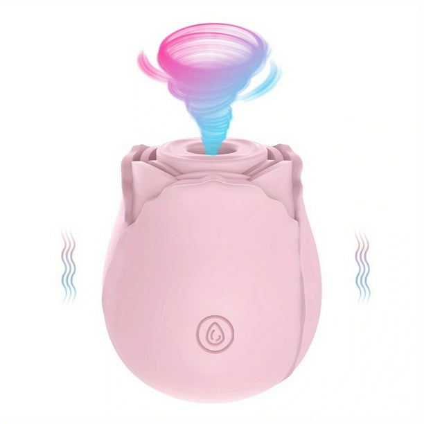 1pc 7 Sucking Modes Rose Vibrator - Clit Toy and Vagina Massager for Adult Sex Toys