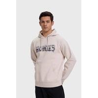 Fashionspark - Polerón Hombre Hoodie Print Beige - Ll