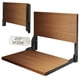 thumbnail image 1 of Asiento De Ducha Plegable Tamaño Grande Madera De Teca 50 Kg De Capacidad, 1 of 6