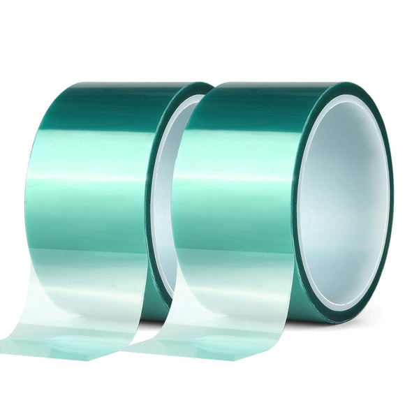 Cinta adhesiva iVict para impresoras 3D, cinta PET de 2 pulgadas x 25 m, verde