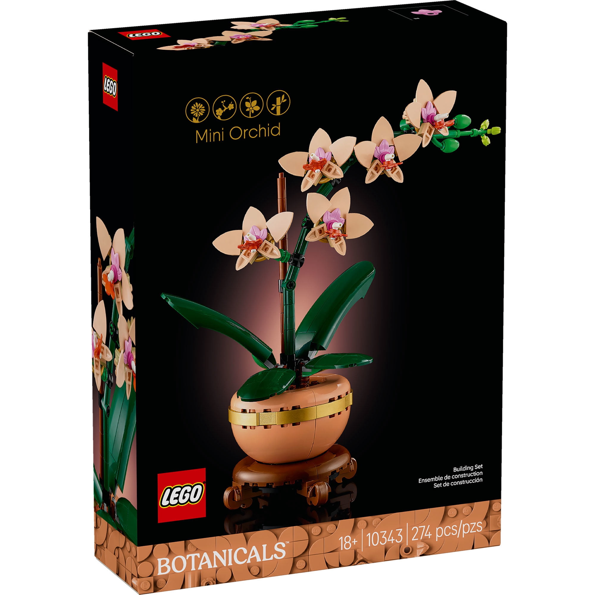 Bloques de construcción Lego Miniorquidea