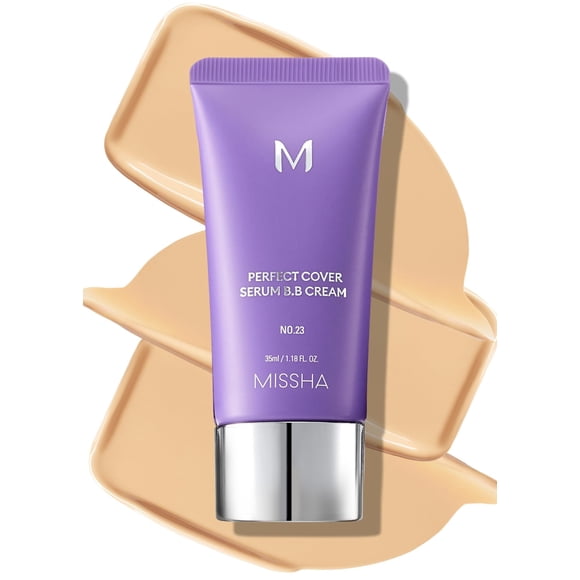 Sérum BB Cream MISSHA M Perfect Cover n.º 25, color beige cálido, 35 ml
