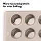 thumbnail image 4 of Molde para magdalenas OXO Good Grips, antiadherente Pro, 12 tazas, 4 of 9
