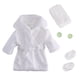 thumbnail image 4 of Accesorios De Fotografía Para Recién Nacidos, Albornoz, Disfraz Para Recién Nacido, Bata De Bebé Para Niños Pequeños, Color Blanco, 4 of 5