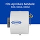 thumbnail image 5 of Kit de reemplazo del conjunto de filtro humidificador y panel de agua Aprilaire H635EZ1A para humidificadores para toda la casa modelos 600, 600A y 600M, 5 of 9