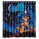 thumbnail image 1 of Cortina de ducha de Star Wars, juego de cortina de baño con ganchos, tamaño 66 x 72 pulgadas, 1 of 3