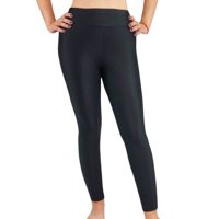 Likeshop - Calza Lycra Deportiva Mujer Tiro Alto Dupont Alto Brillo 548