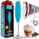 thumbnail image 1 of Espumador de leche Zulay Kitchen Milk Boss azul verdoso eléctrico, 1 of 7