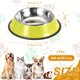 thumbnail image 2 of Uxcell Cuenco de Acero Inoxidable para Perros, Cuenco para Comida y Agua con Base de Silicona Antideslizante, 2 of 7