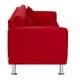 thumbnail image 3 of Sofa New Retro 3c Felpa 12 Rojo, 3 of 6