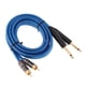 thumbnail image 3 of enchufe dual de 6.35mm 1 / 4inch al cable de audio de conector macho rca dual 2 metros, 3 of 5