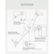 thumbnail image 5 of Bisagras para mantener la tapa QBOSO, resistentes, 110 grados (1 par), 5 of 8