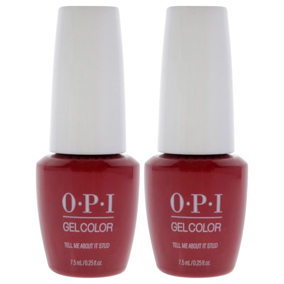 Esmalte de uñas en gel OPI GelColor GC G51B Tell Me About It Stud x2