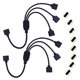 thumbnail image 1 of Cable divisor de tiras LED TronicSpros, 4 pines, 1 a 3, 30 cm, negro, 1 of 3
