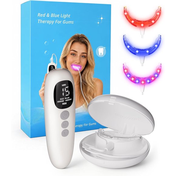 Red Light Therapy for Gums, KTS Oral Care Light with Smart Controller