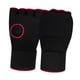 thumbnail image 4 of Vendas De Boxeo Para Manos, Guantes Interiores, Protección Debajo De Los Mitones Para Sparring Taekwondo, Negro Y Rojo, 4 of 5