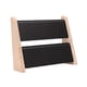 thumbnail image 3 of Soporte De Exhibición De Collar De Madera Estante De Exhibición De Mesa De Joyería Negro, 3 of 5