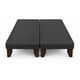 thumbnail image 1 of Base Cama Europea 2 Plazas Base Dividida Negra 200 Cm, 1 of 4