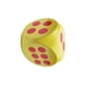 thumbnail image 1 of Dados de Espuma de 6 Lados, Juego de Mesa Educativo para Niños y Maestros, Color Amarillo, 1 of 3