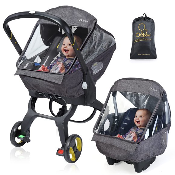 Funda impermeable para asiento de coche IvyWind universal negra con bolsa de almacenamiento