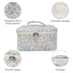 thumbnail image 4 of Bolsa de maquillaje Gosect Floral Coquette Aesthetic de gran capacidad, 4 of 6