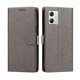 thumbnail image 2 of Cartera para Motorola Moto G14 con Bolsillo de Tarjetas, Gris, 2 of 6