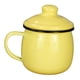 thumbnail image 5 of Taza Esmaltada Para Beber, Taza De Té, Taza De Jugo Para Oficina, Cocina, Picnic, Amarillo, 5 of 5