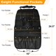 thumbnail image 2 of Organizador de Asiento de Coche STOLCA Negro de Malla Ajuste Universal, 2 of 6