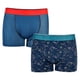 thumbnail image 1 of Pack 2 Boxer Algodón Juvenil Talla 16 Azul, 1 of 1