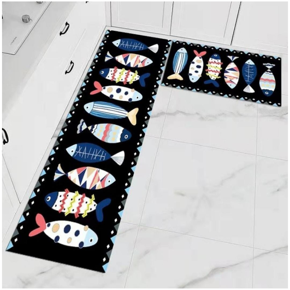 Top Lucky - Pack De 02 Alfombra Para Cocina Con Antideslizantes-29