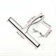 thumbnail image 3 of Effortlessly Clean Your Bathroom and Windows with our 10-Inch Stainless Steel Squeegee, 3 of 4
