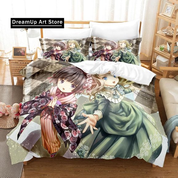 Croisee In A Foreign Labyrinth Bedding Set Boys Girls Duvet Cover Pillowcase Bed Adult