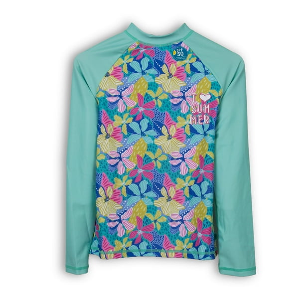 Traje de Baño Niña Menta Pillin