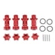 thumbnail image 5 of Fiocias Adaptador Acoplador Hexagonal 17 mm 30 mm Rojo, 5 of 5