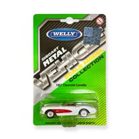 Toyng - Auto Chevrolet Corvette 1957 Escala 1:60 - Welly