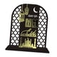 thumbnail image 1 of Decoración Del Festival De Ayuno, Adorno De Luna Para Gabinete De Chimenea De Inauguración De La Casa, Negro, 1 of 5