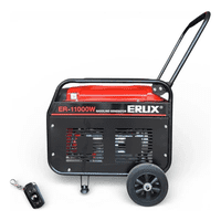 Erux - Generador 4500W Partida Eléctrica - Encendido Con Control Remoto