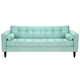 thumbnail image 1 of Sofa Retro 3cg Felpa 00 Verde Agua, 1 of 6