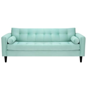 Bodevir - Sofa Retro 3Cg Felpa 00 Verde Agua