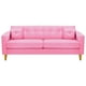 thumbnail image 1 of Sofa New Retro 3CG Felpa 01 Rosado, 1 of 6