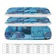 thumbnail image 5 of 3 Pieces Stitch themed Bedding Comforter Set Full with 2 Pillowcases for Kids Teens Girls Women Microfiber Easy Wash Light Breathable Cozy White Base Bed Sheets, 5 of 5