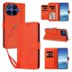 thumbnail image 2 of Funda Cartera Trébol para Xiaomi 17T Pro con Ranuras Tarjetas y Carga Inalámbrica Naranja, 2 of 6