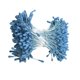 thumbnail image 4 of 1 paquete artificial mate cabezas dobles flor estambre pistilo azul marino, 4 of 5