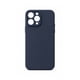 thumbnail image 1 of Carcasa de Silicona para iPhone 15 Pro Max Azul Marino con Interior de Microfibra, 1 of 3