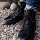 thumbnail image 4 of Zapatillas Hombre Caña Alta Cuero Glasgow-6-45 Bullboxer negro 43, 4 of 5