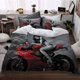 thumbnail image 1 of Black Friday Locomotive Teenager European And American Style Bed Duvet Cover Bedding three-piece Set, 1 of 5