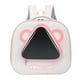 thumbnail image 1 of Mochila Transportadora De Gatos Para Perros, Cachorros, Conejos, Gatos, Cachorros, Bolsa Para Viajes Al Aire Libre, Color Rosa, 1 of 3