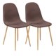 thumbnail image 1 of Kit 2 sillas Cross natural - café, 1 of 3