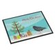 thumbnail image 1 of Felpudo Caroline's Treasures 61 × 91 cm Feliz Navidad, 1 of 6